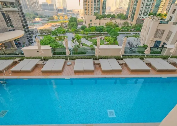 Luxurious 2-Bedroom Escape With Burj Khalifa Views At Act One In Downtown Dubai
